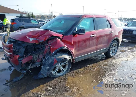 2015 Ford Explorer Limited from USA, damaged, VIN 1FM5K8F84FGA05192